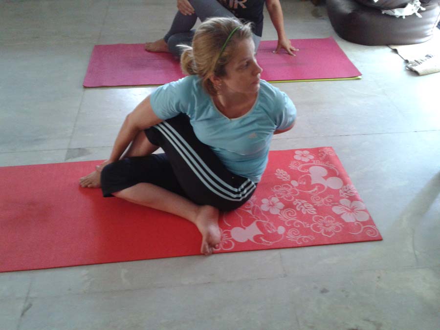 Meditation practice at Anahat Yoga Pune